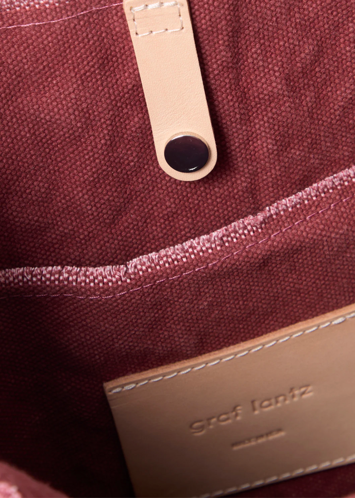 Graf Lantz | Hana Canvas Boat Bag | Plum