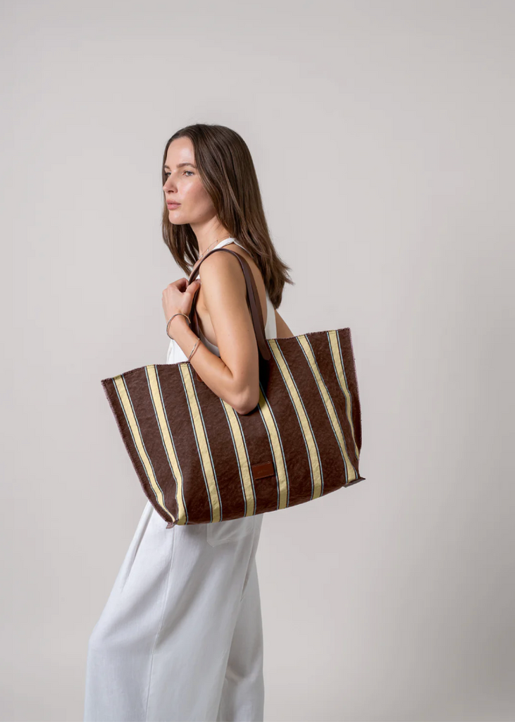 Graf Lantz | Hana Canvas Boat Bag | Vinyard
