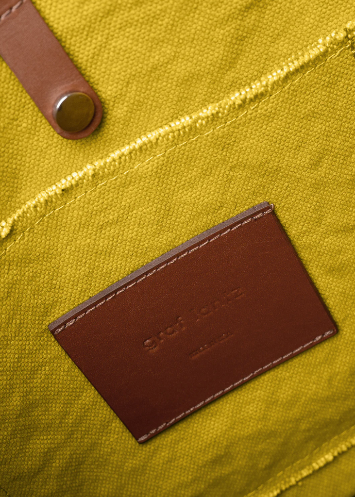 Graf Lantz | Hana Canvas Boat Bag | Wheatfield