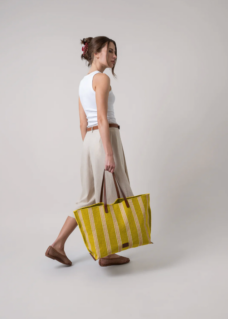 Graf Lantz | Hana Canvas Boat Bag | Wheatfield