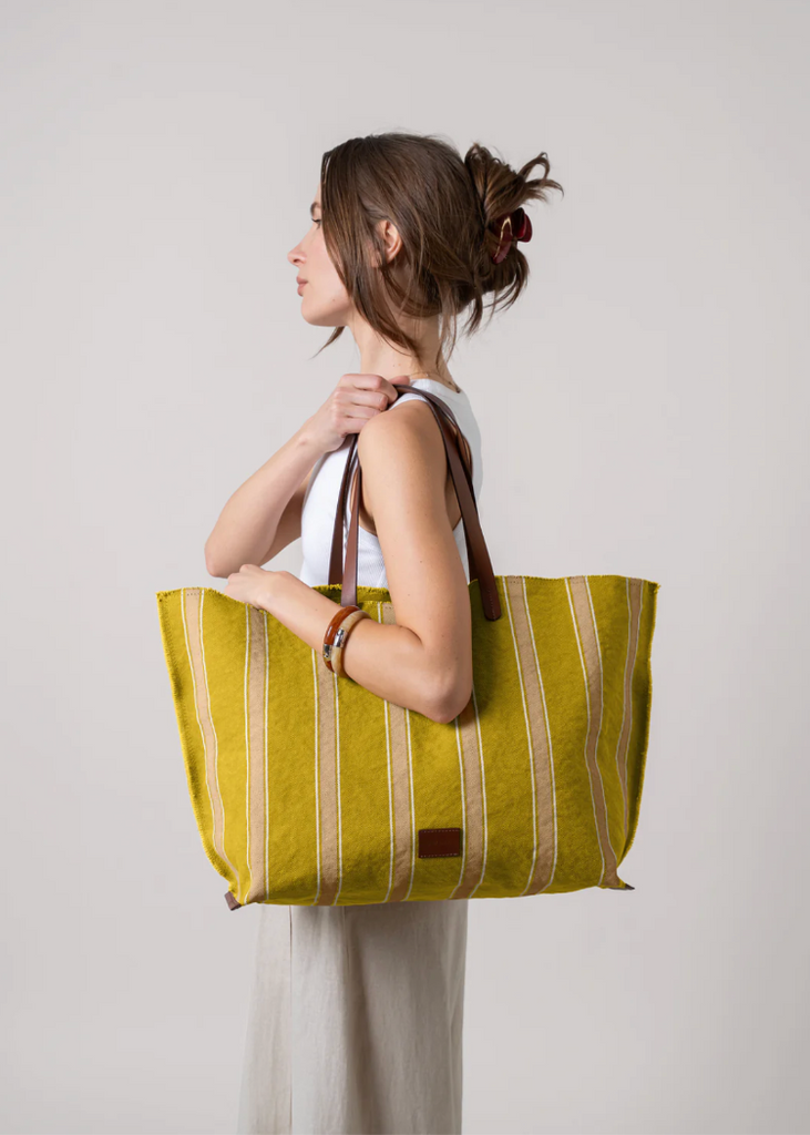 Graf Lantz | Hana Canvas Boat Bag | Wheatfield
