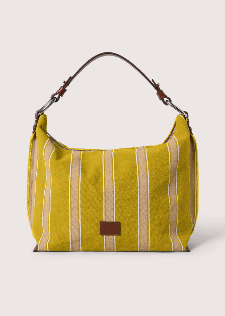 Graf Lantz | Hana Canvas Hobo Bag | Wheatfield