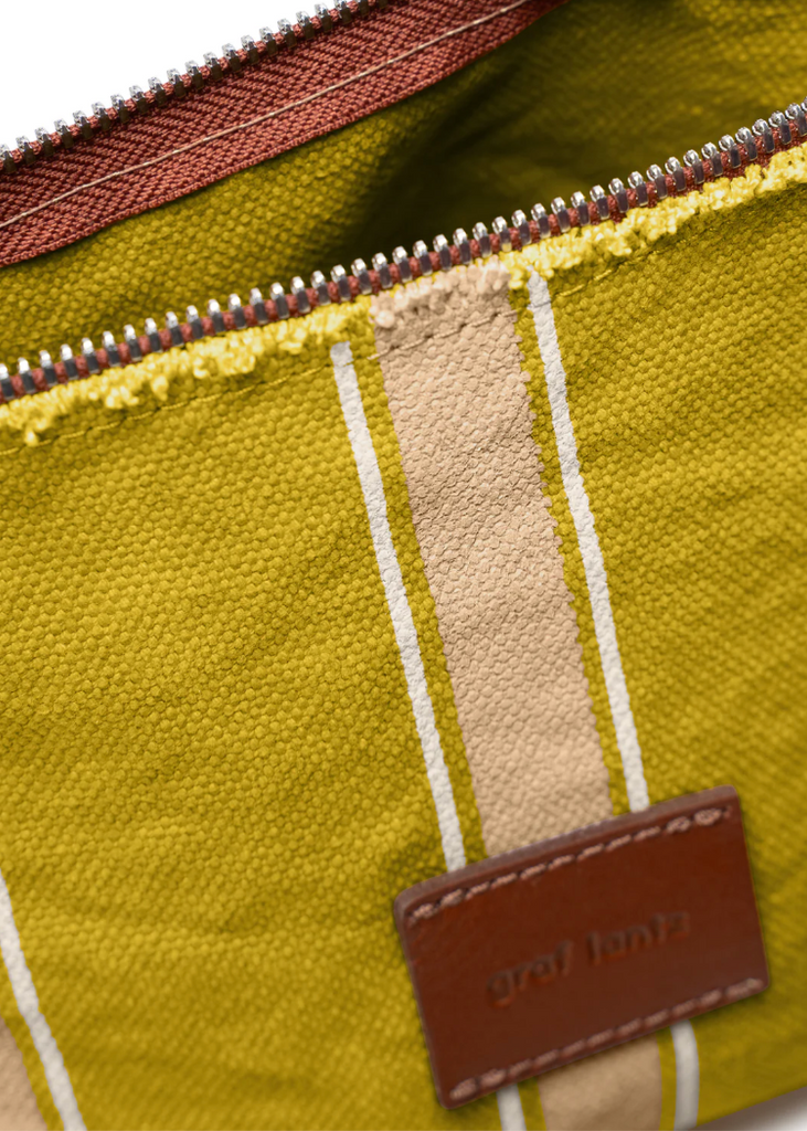 Graf Lantz | Hana Canvas Pouch | Wheatfield