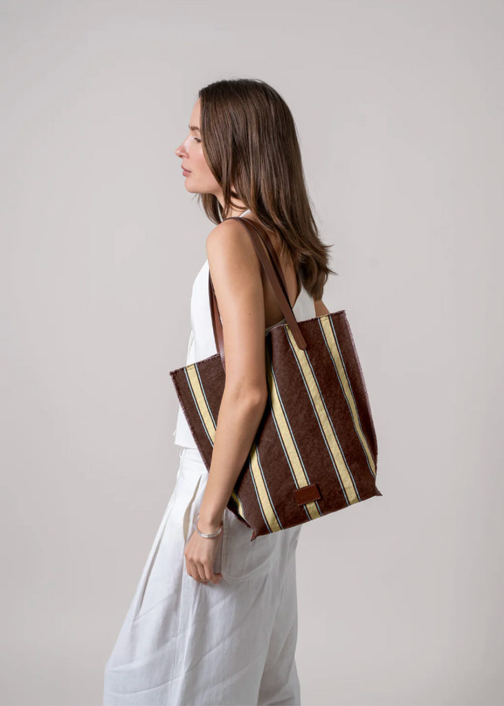 Graf Lantz | Hana Canvas Tote | Vinyard