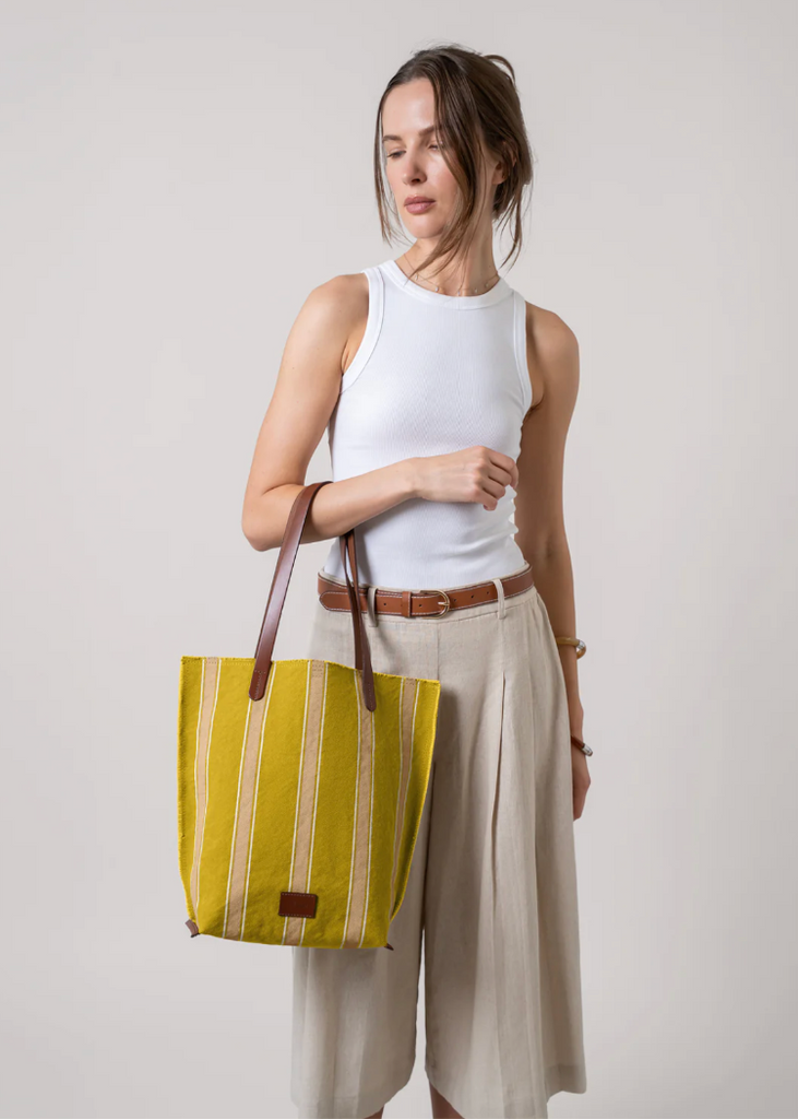 Graf Lantz | Hana Canvas Tote | Wheatfield