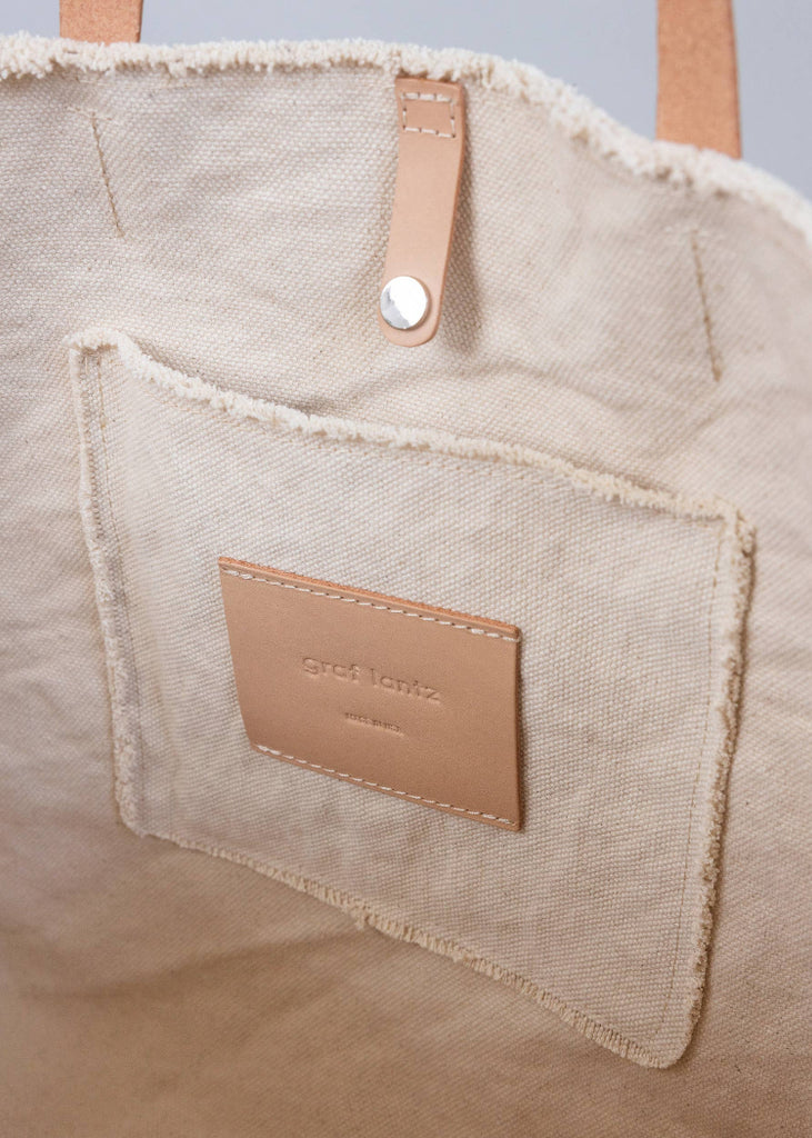 Graf Lantz | Hana Canvas Boat Bag | Seashell