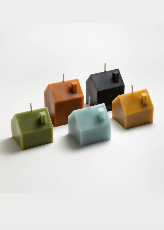 Greentree Home Candle | Iconic House Beeswax Candle | Small