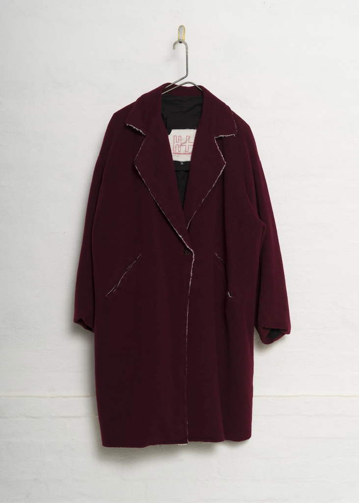 H+ Hannoh Wessel | Coat Marguerite | Oxblood