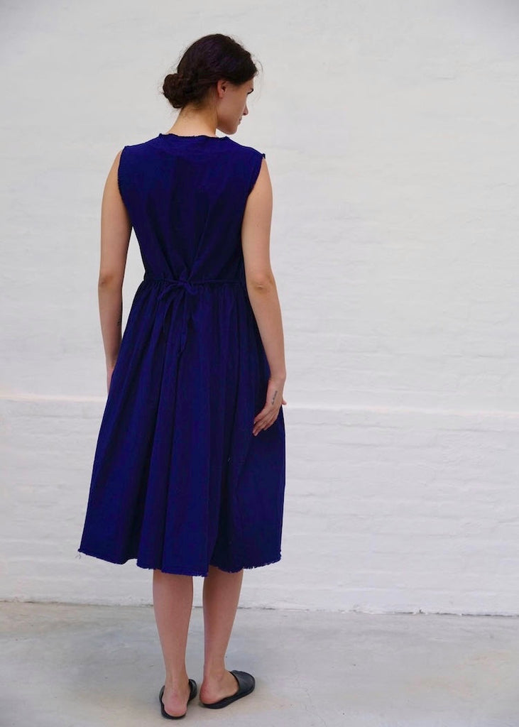 H + Hannoh Wessel | Dress Dorine | Ink Searsucker