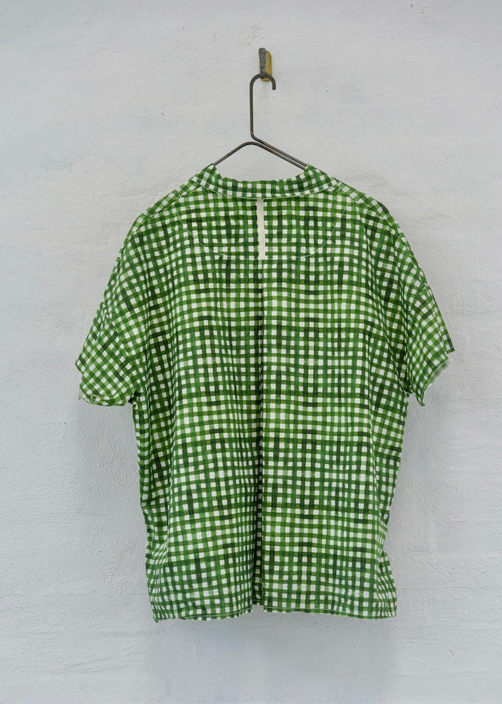 H + Hannoh Wessel | Printed Shirt Serenity | Green Check