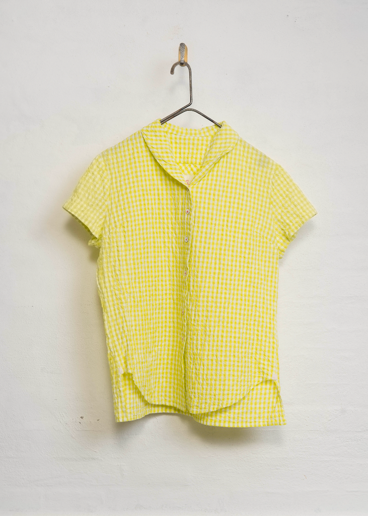 H+ Hannoh Wessel | Shirt Serena | Lime Check