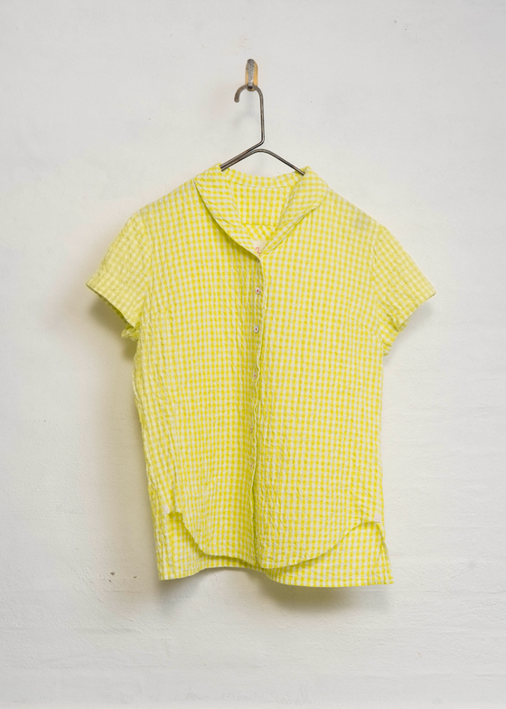 H+ Hannoh Wessel | Shirt Serena | Lime Check