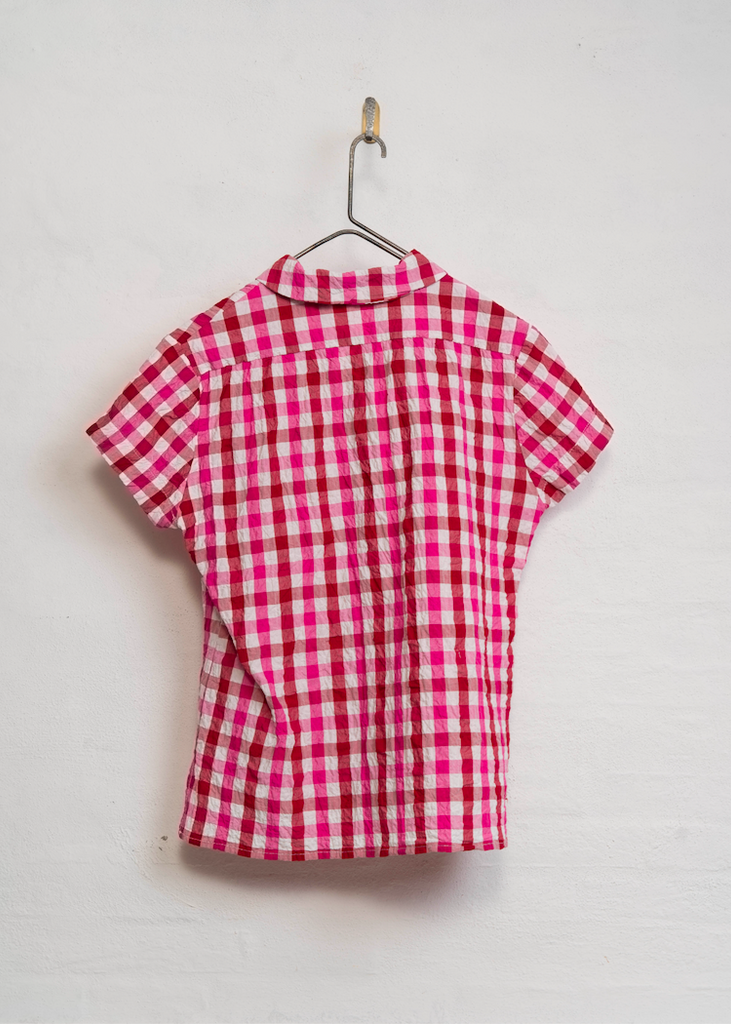 H+ Hannoh Wessel | Shirt Serena | Red Pink Check