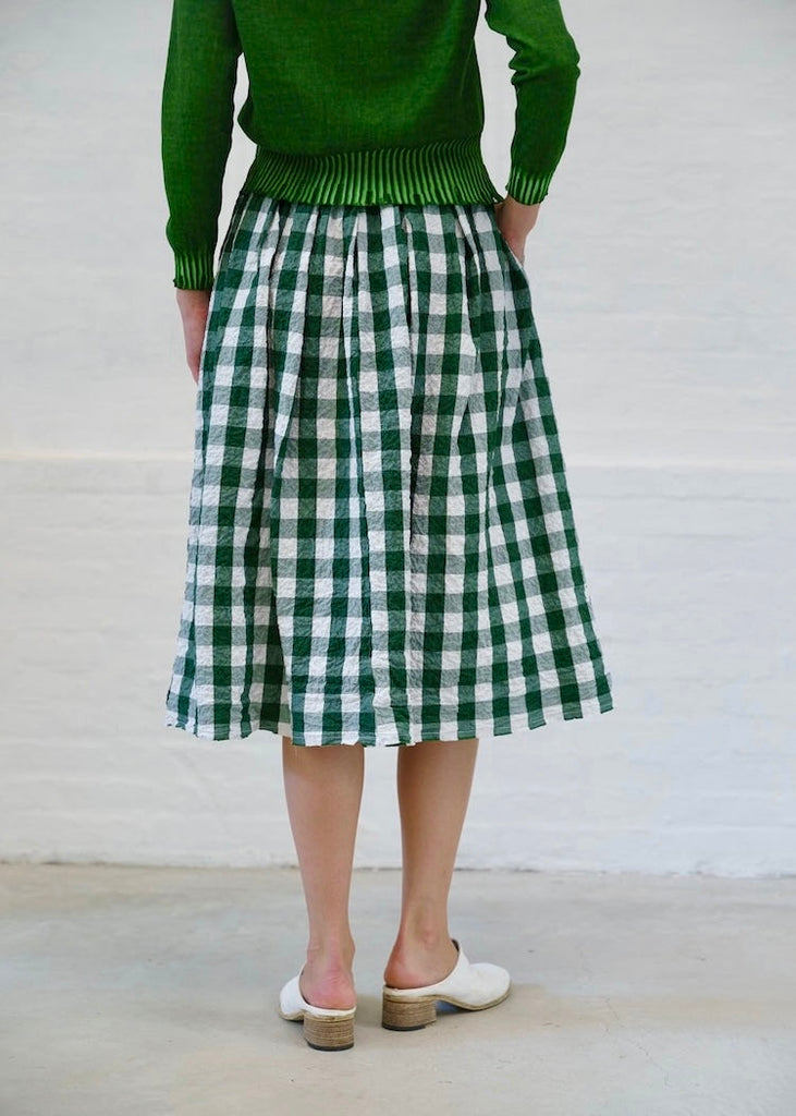 H+ Hannoh Wessel | Skirt Joquise | Green Check