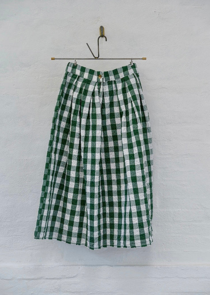 H+ Hannoh Wessel | Skirt Joquise | Green Check