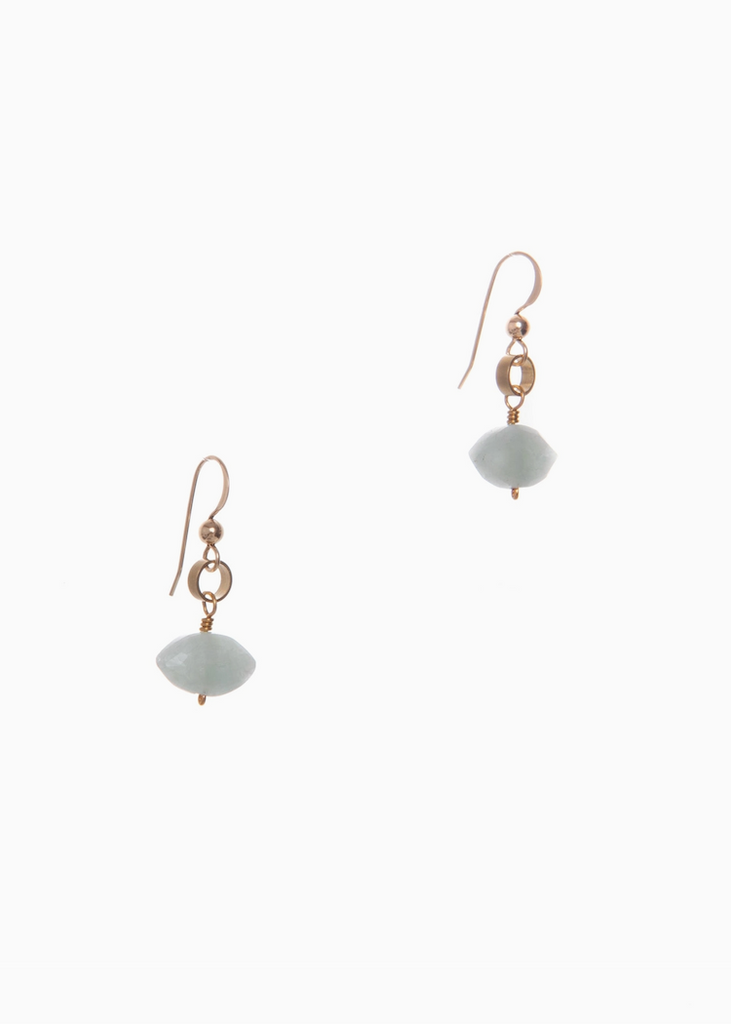 Hailey Gerrits | Indra Earrings | Aquamarine