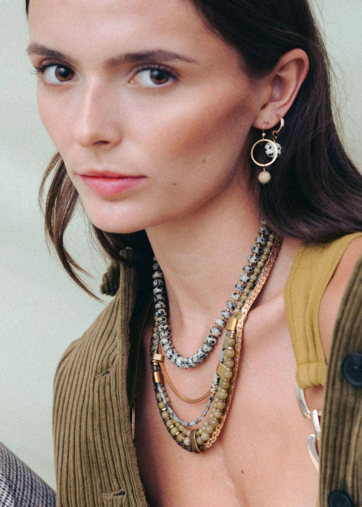 Hailey Gerrits | Dalmation Earrings