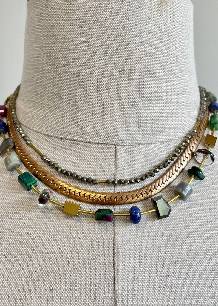 Hailey Gerrits | Herringbone Necklace