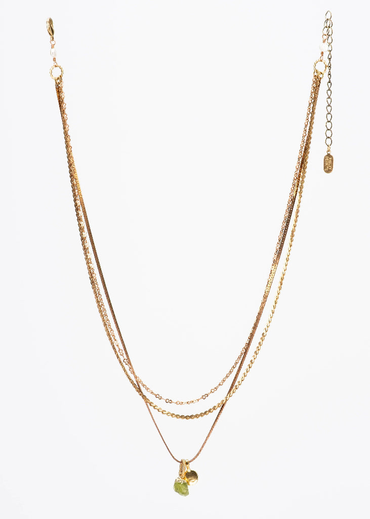 Hailey Gerrits | Indy Necklace | Peridot