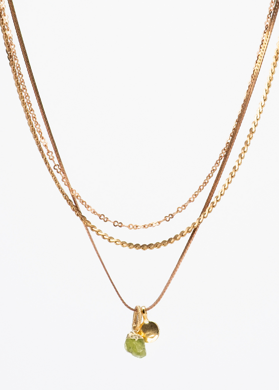 Hailey Gerrits | Indy Necklace | Peridot