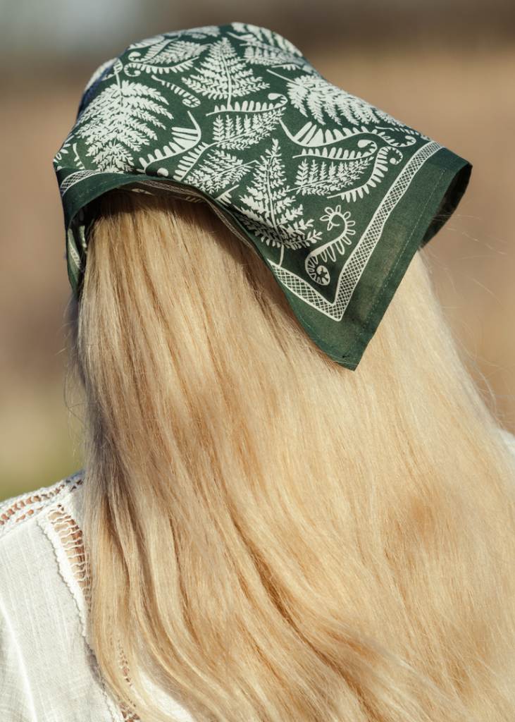 Handker Bandanas | No. 139 Fern Bandana