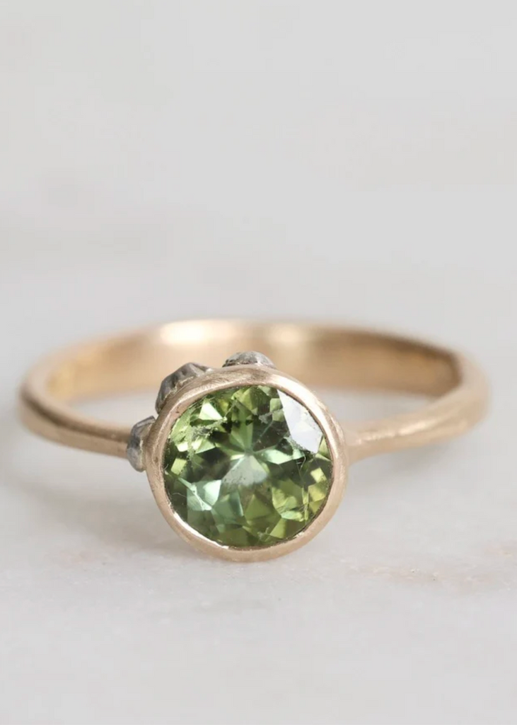 Hannah Blount | Inlet Tourmaline Ring | 14k