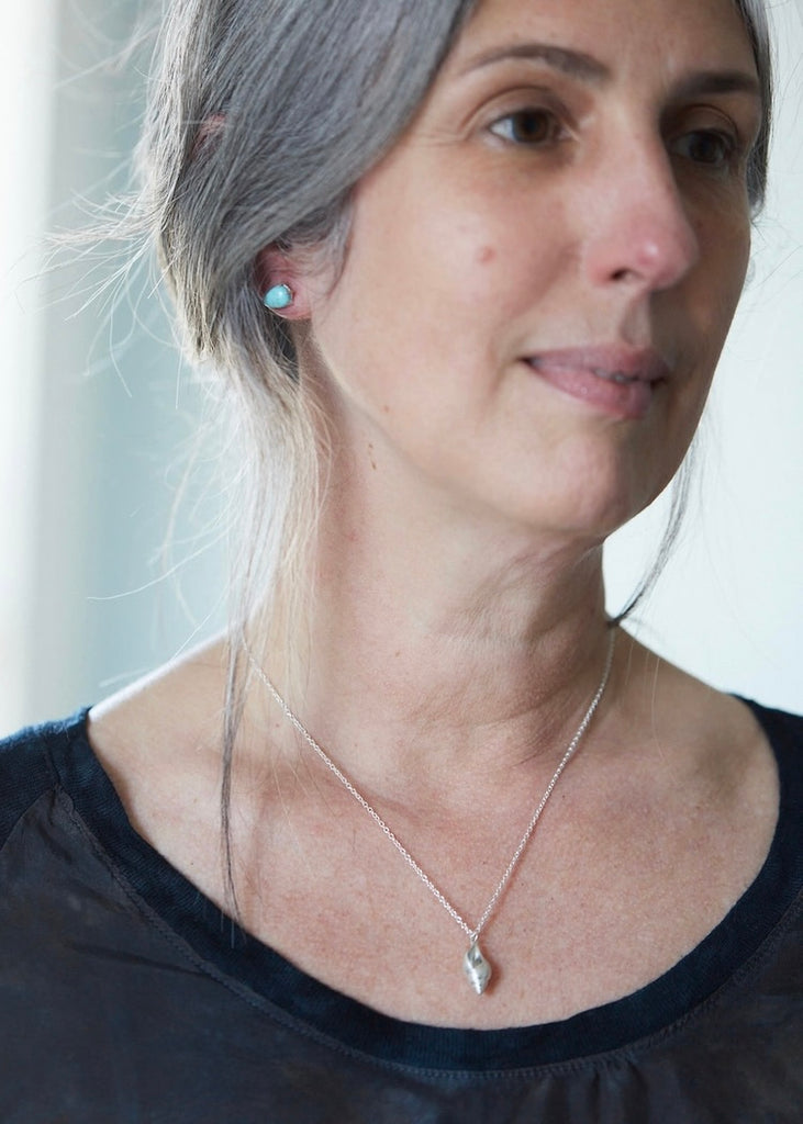 Hannah Blount | Little Tulip Shell Necklace | Sterling