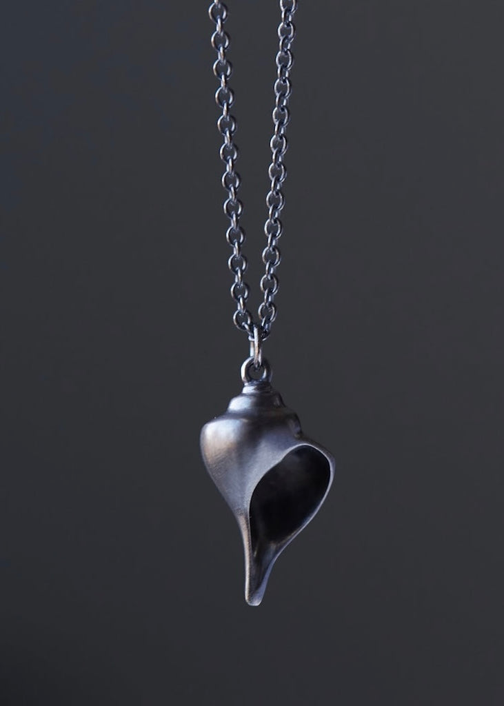 Hannah Blount | Little Whelk Shell Necklace | Ox Sterling