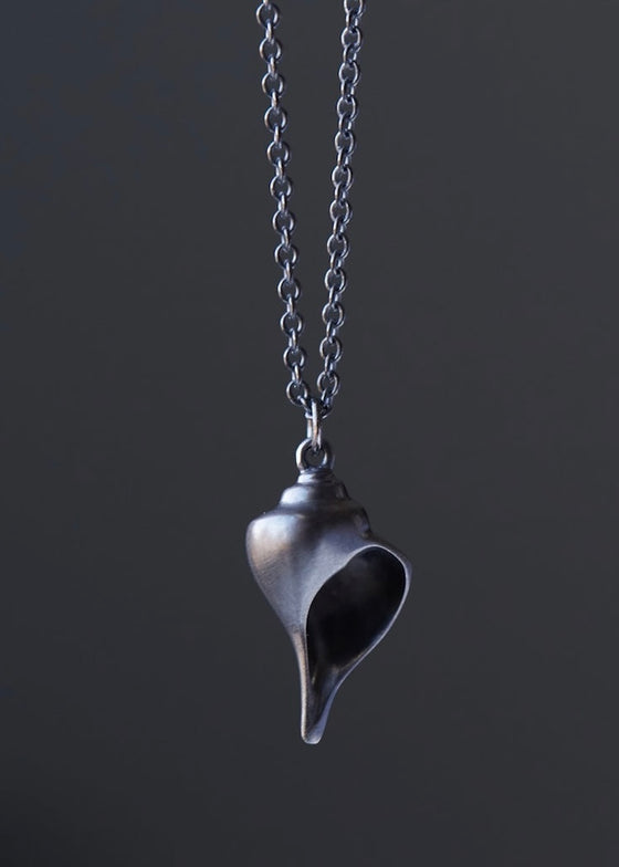 Hannah Blount | Little Whelk Shell Necklace | Ox Sterling