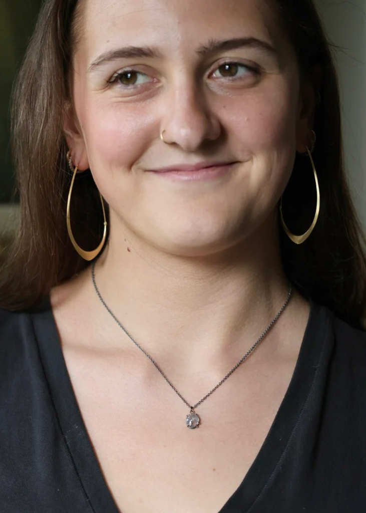 Hannah Blount | Muse Spinel Vanity Necklace | 14k