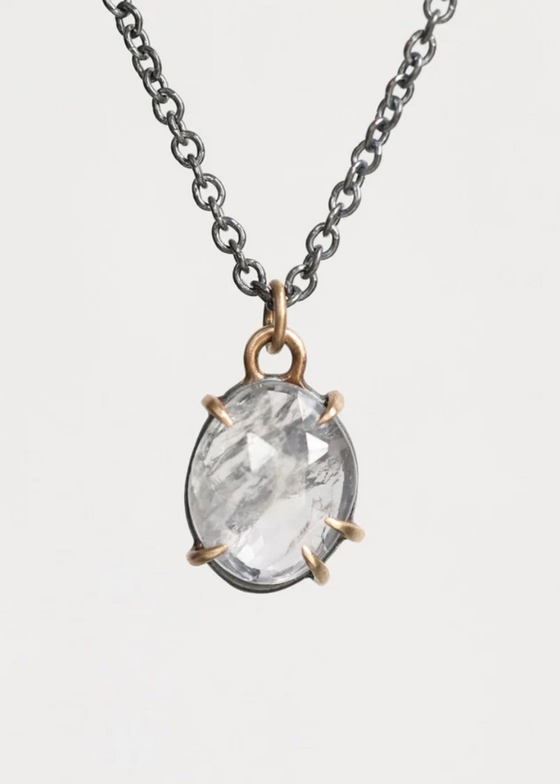 Hannah Blount | Muse Spinel Vanity Necklace | 14k