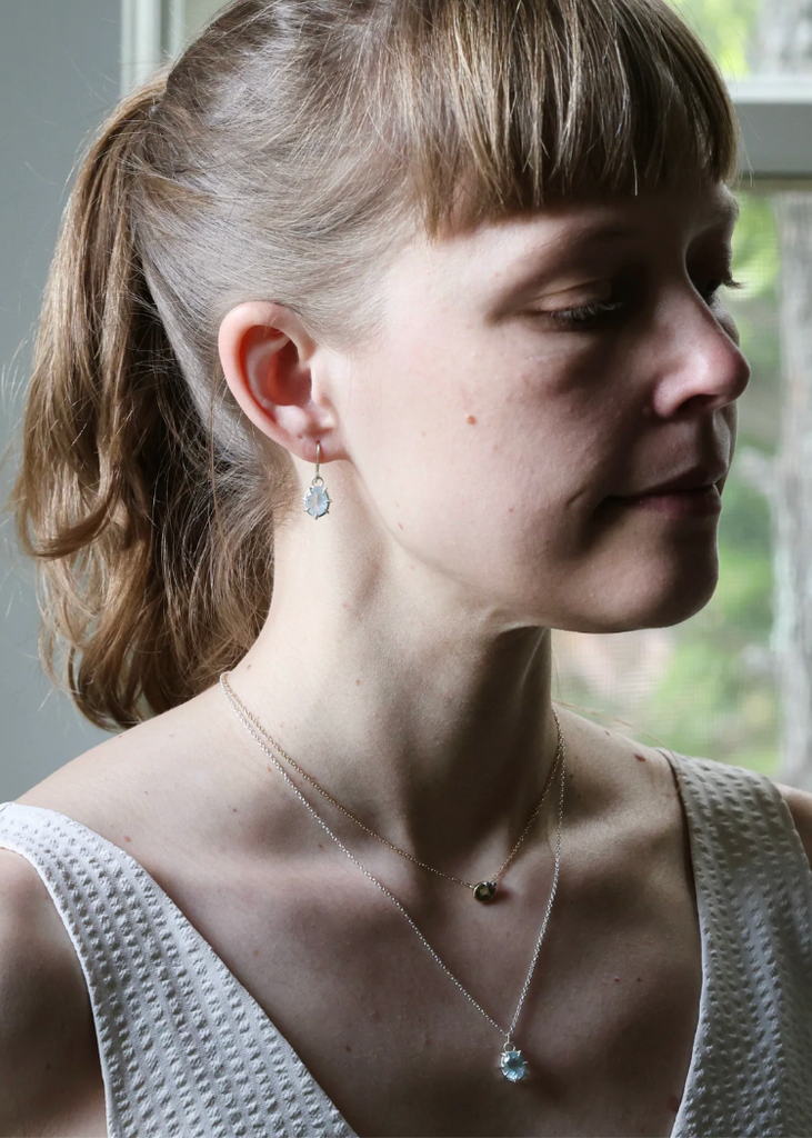 Hannah Blount | Sailor Aquamarine Vanity Earrings