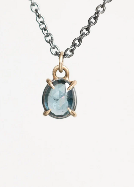 Hannah Blount | Verse Spinel Vanity Necklace | 14k