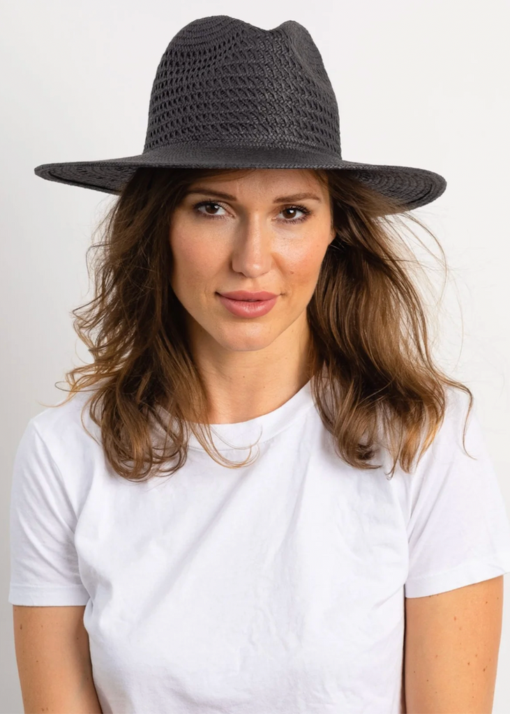 Hat Attack | Luxe Vented Packable Hat | Black