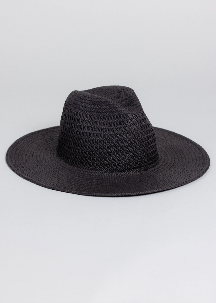 Hat Attack | Luxe Vented Packable Hat | Black
