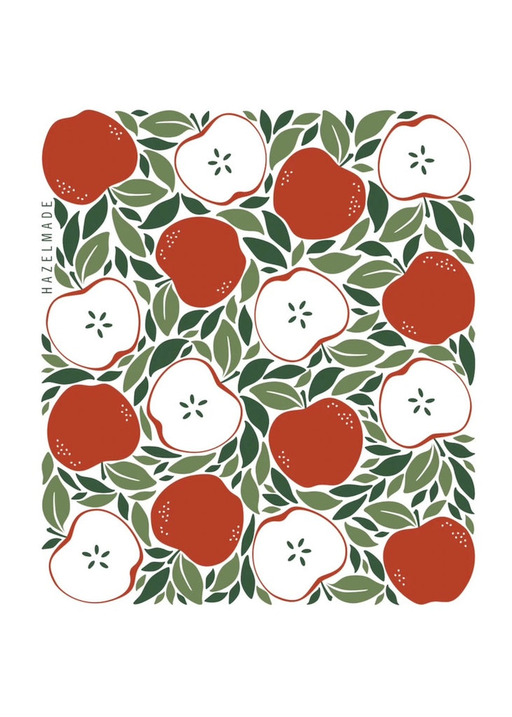 Hazelmade | Apples Tea Towel