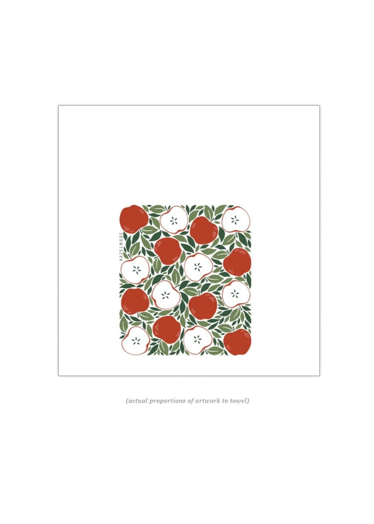Hazelmade | Apples Tea Towel