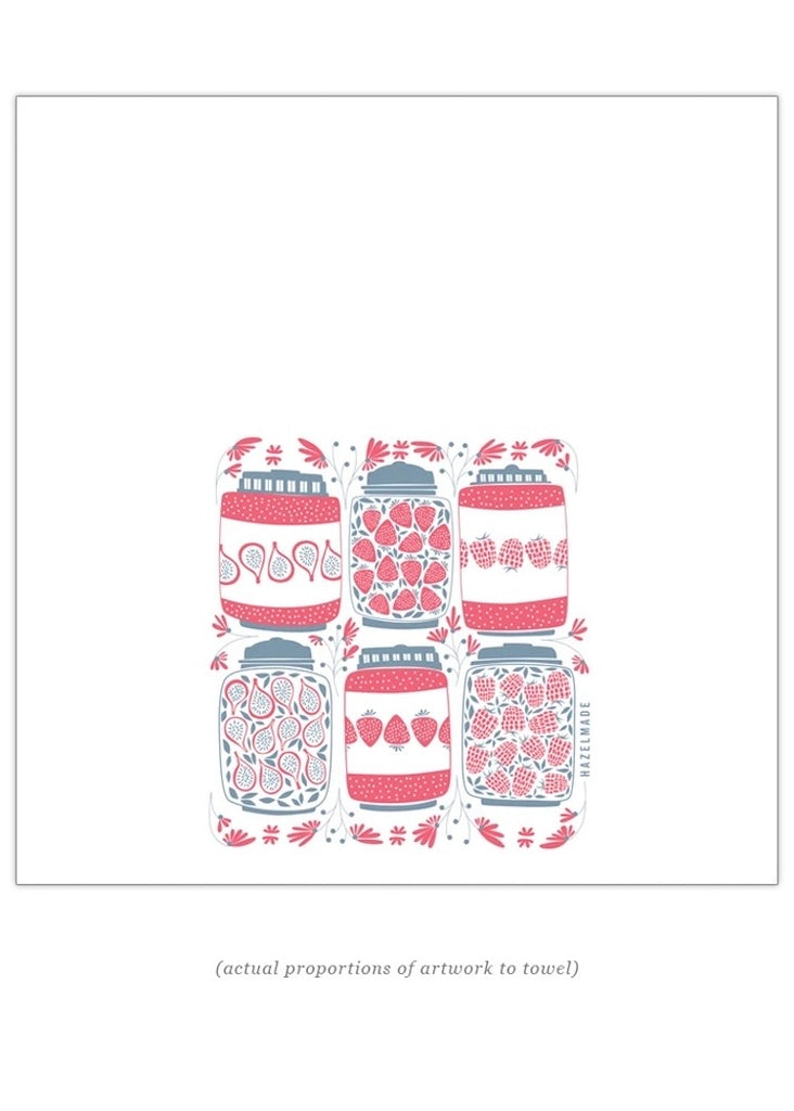 Hazelmade | Kitchen Towel Jam Jars