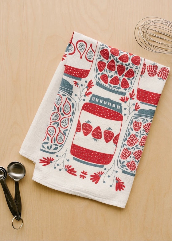 Hazelmade | Kitchen Towel Jam Jars