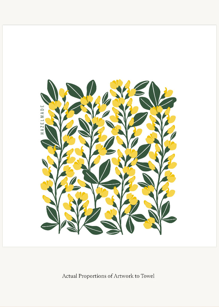 Hazelmade | Kitchen Towel | Yellow Flowers
