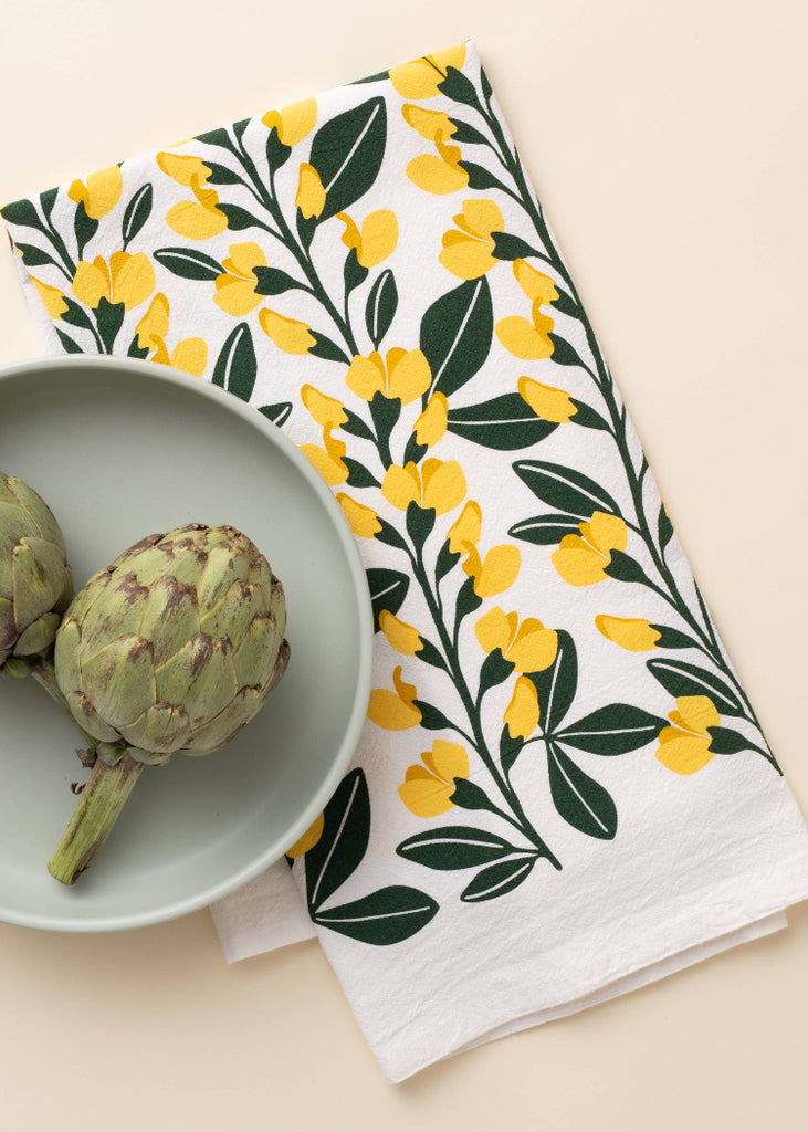 Hazelmade | Kitchen Towel | Yellow Flowers