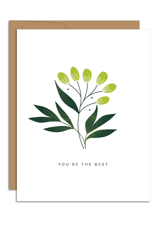 Hazelmade | "You’re the Best" Greeting Card