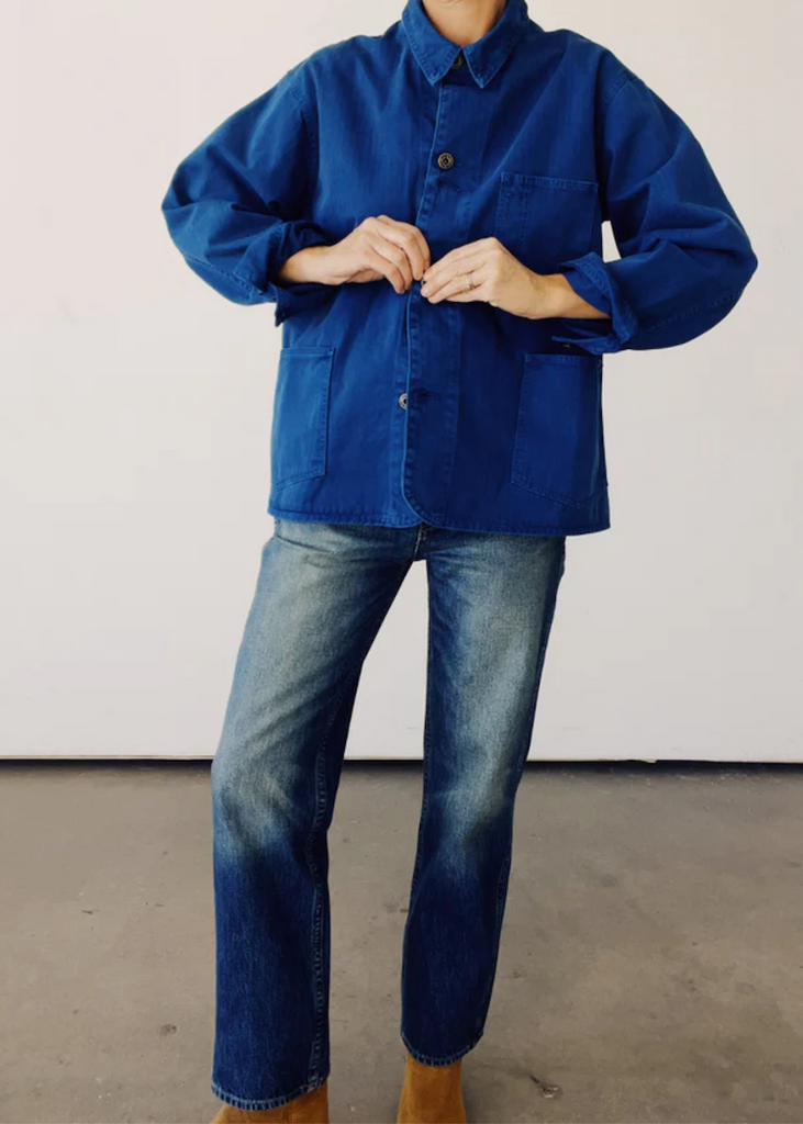 Hey Gang | The Barn Coat | French Blue