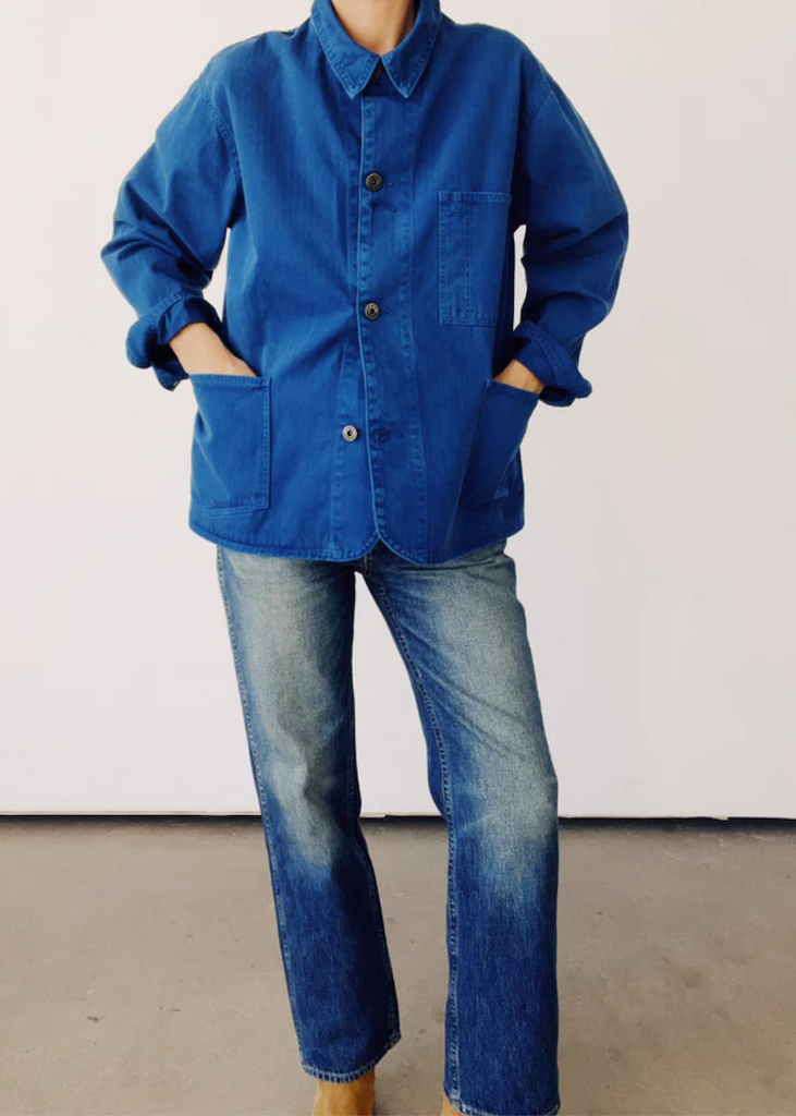 Hey Gang | The Barn Coat | French Blue