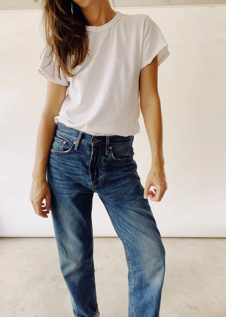 Hey Gang | The Loose Crop Jeans | Richman Wash