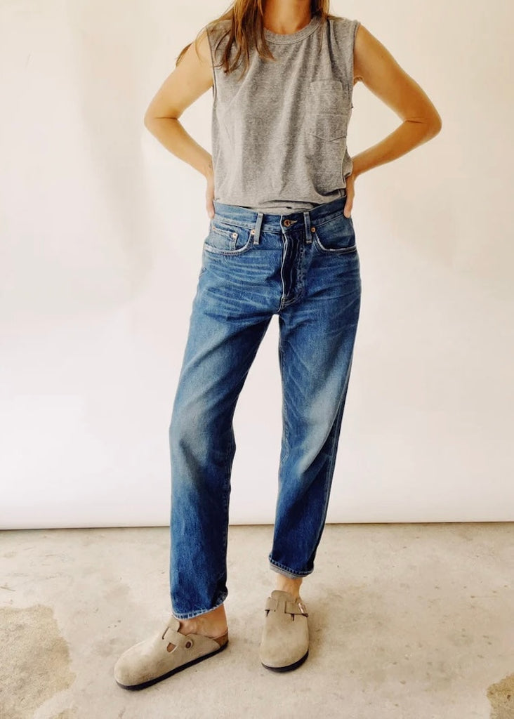 Hey Gang | The Loose Crop Jeans | Richman Wash