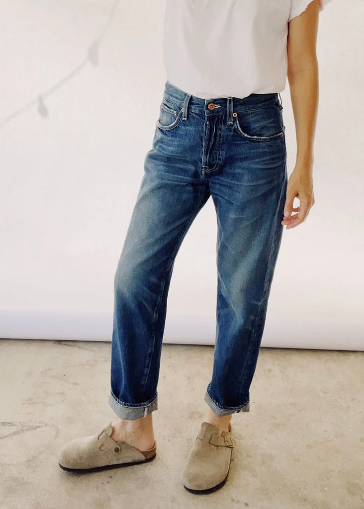 Hey Gang | The Loose Crop Jeans | Richman Wash