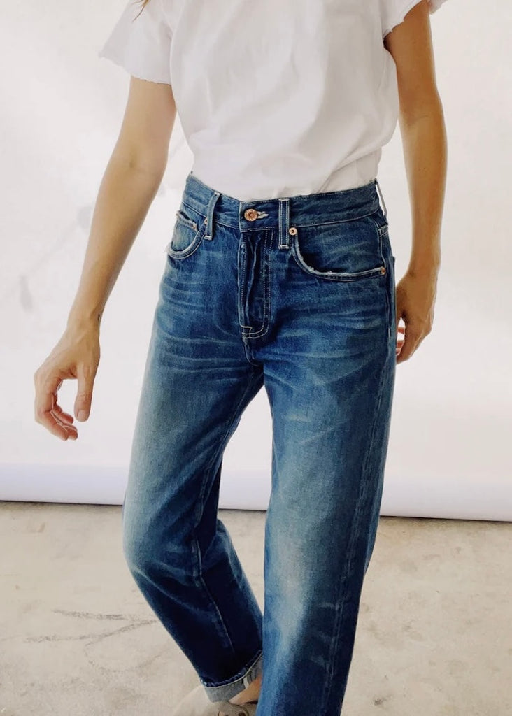 Hey Gang | The Loose Crop Jeans | Richman Wash