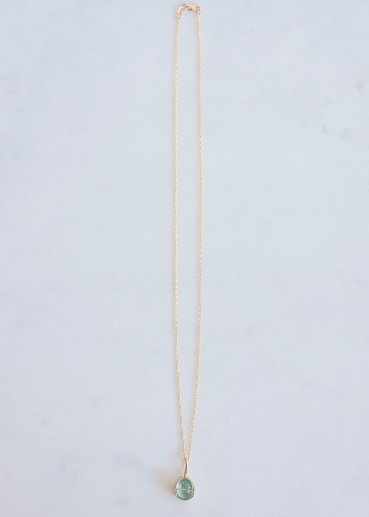 Hilary Finck Designs | Aquamarine Necklace