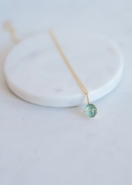 Hilary Finck Designs | Aquamarine Necklace